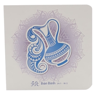 Sổ Tay Cung Hoàng Đạo - Bảo Bình ML02 - Minh Long