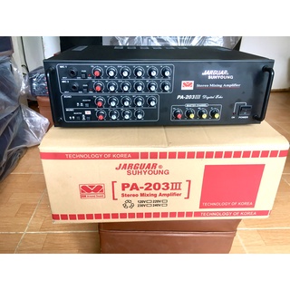 Âmly JAGUAR PA 203 III 12 Sò - 4 Kênh Loa 680W ,Vang Nhại Mềm Mại, Chuyên Karaoke Gia Đình