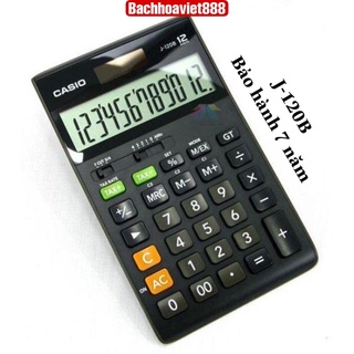 Máy tính Casio J-120B chính hãng, máy tính để bàn J120B bảo hành điện tử 7 năm Casio J120B