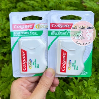 Chỉ nha khoa Colgate Total Dental Floss hương bạc hà 25m
