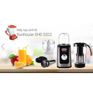 Máy xay sinh tố sunhouse shd 5322