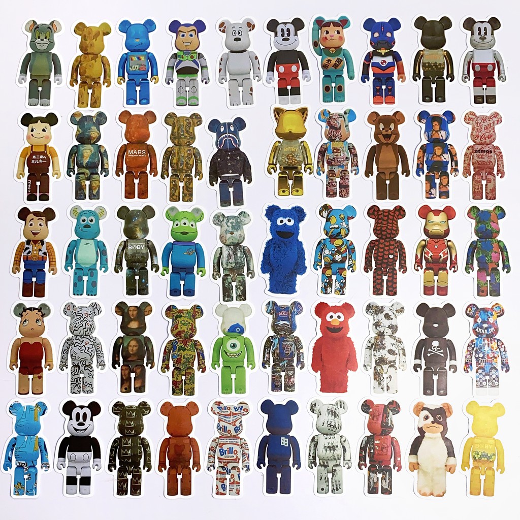 Bộ sticker Bearbrick, Supreme