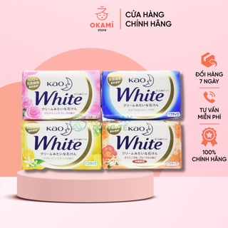 [Mã COSDAY giảm 50k đơn 250k]Xà phòng tắm trắng Kao white Nhật Bản 130g okami