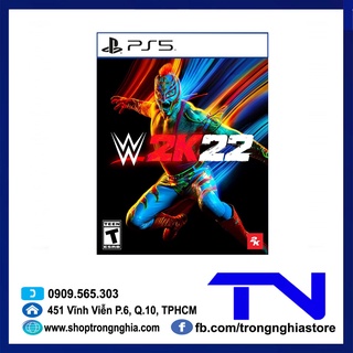 [Mã ELHAMS5 giảm 6% đơn 300K] Đĩa game PS5 - WWE 2K22