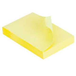 Giấy giao việc màu vàng kích thước 7.6*10