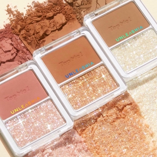 Phấn Mắt Kim Tuyến - UNLEASHIA TAP ME PALETTE DUO