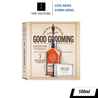 Combo 18.21 Man Made Book of Good Grooming Gift Set Volume 2