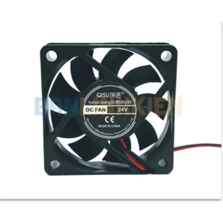 Quạt Tản Nhiệt 24V 6x6CM làm mát, tản nhiệt, làm quạt tự chế