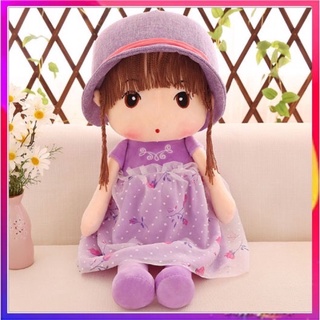 Gấu bông- búp bê váy hoa cao 45cm - 60cm hàng chuẩn