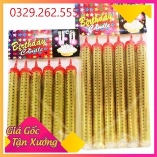 (Sale Khủng)  SET 6 NẾN PHỤT SINH NHẬT HÀNG ĐẸP