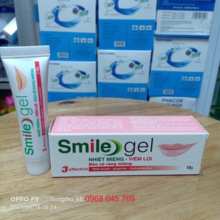 Smile gel - Giúp giảm nhiệt miệng, viêm lợi, viêm chân răng