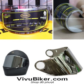 Kinh trong, kính tráng gương thay thế cho fullface Royal m136, Asia mt136 chính hãng