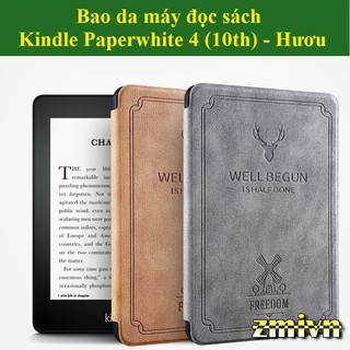 Bao da máy đọc sách Kindle Paperwhite 4 (10th) họa tiết hươu