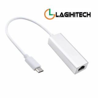 *LAGIHITECH* ( NEW) Bộ Chuyển Đổi Đầu USB Type C ra dây mạng RJ45