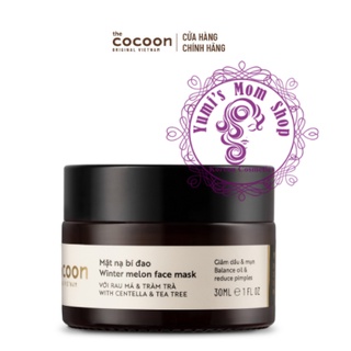 Mặt nạ bí đao Cocoon giảm dầu mụn Winter Melon Face Mask 30ml