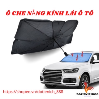 Ô dù che nắng ô tô kính lái chắn tia uv giảm nhiệt bảo vệ nội thất