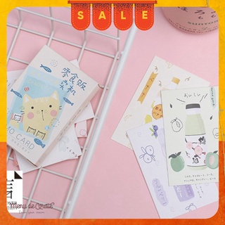 Postcard trang trí 12 chủ đề 28 tấm không lặp hình đa phong cách (tặng kèm quà xinh)