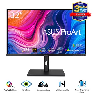 Màn Hình Máy Tính ASUS ProArt Display PA329CV 32 inch 4K UHD IPS USC typeC - Hàng Chính Hãng