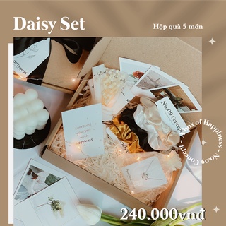 Set quà tặng sinh nhật Noel 20/10 20/11, hộp quà tặng kỉ niệm tổng hợp DAISY SET QT001