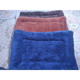 thảm lau dậm chân loại lông cừu nhiều màu shop giao màu ngẫu nhiên mã 6-1 ( 1 cái )