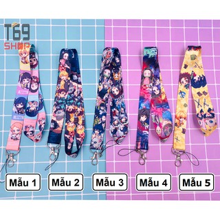 Móc khoá dây strap anime Kimetsu no Yaiba