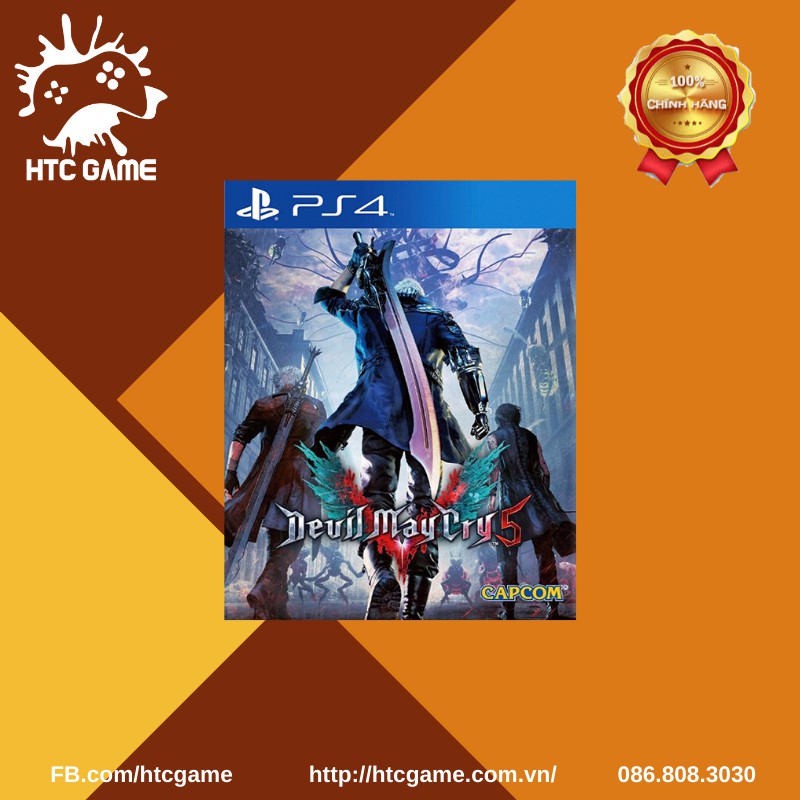 Đĩa game Devil May Cry 5 dành cho PS4/ PS5