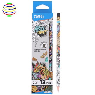 Bút chì Deli - Hộp 12 cây