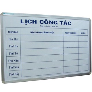 Bảng Lịch Công Tác 60x100