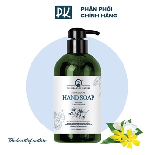 Nước rửa tay tinh dầu Hoa Nhài PK thảo mộc thiên nhiên 1000ml - An toàn cho bé,Dưỡng tay cho mẹ