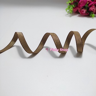 Ruy băng vải 1cm họa tiết, kẻ sọc kim tuyến lấp lánh cuộn 1 mét nhiều màu trang trí noel, giáng sinh Pinky Shop
