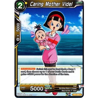Thẻ bài Dragonball - bản tiếng Anh - Caring Mother Videl / BT4-090'