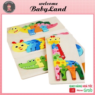 Đồ chơi tranh ghép nối số từ 1 đến 10 cho bé kích thước 30x12,8 Cm babyland