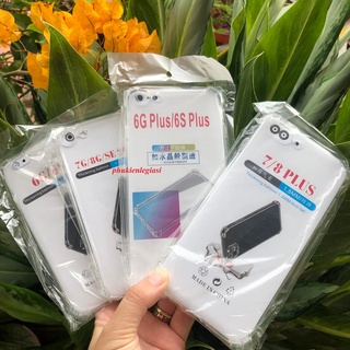 Ốp dẻo trong,chống sốc Iphone đu dòng máy giá siêu rẻ ip5 ip5s ip6 ip6s ip7 ip8 ip7plus8