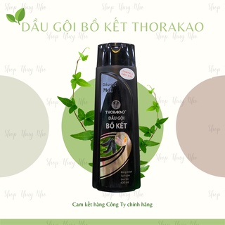 [HÀNG CHÍNH HÃNG] Dầu gội đầu bồ kết thiên nhiên giúp tóc suôn mượt Thorakao - 400ml