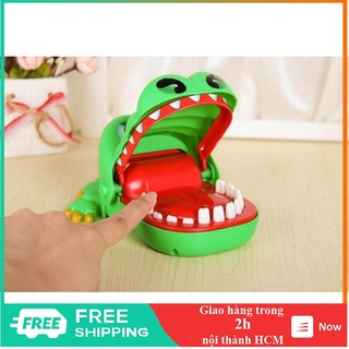 Đồ chơi khám răng cá sấu cho bé chất liệu nhựa cao cấp bền đẹp - TE0145