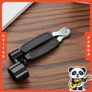 Kiềm cắt dây đàn guitar, Tay quay khóa đàn guitar, Lấy chốt đàn guitar | Dụng cụ thay dây đàn guitar đa năng 3 trong 1