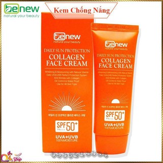 Kem chống nắng cho da mặt Collagen Face Cream Benew CFS99