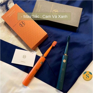 Bàn chải điện tự động đánh răng 5 chế độ hàng cao cấp kiểu dáng sang trọng, kèm 02 đầu thay thế tiện lợi [BÀN CHẢI ĐIỆN]