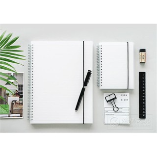 Sổ gáy xoắn bìa nhựa Basic, 160 trang - Văn Phòng Phẩm Sáng Tạo