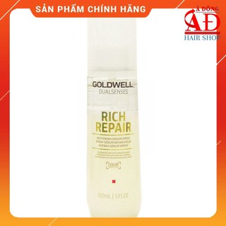[Chính hãng] Xịt dưỡng Goldwell Rich Repair Spray cho tóc khô hư tổn 150ml (ĐỨC)