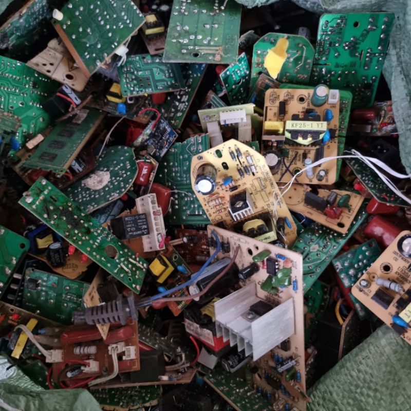 1kg board mạch linh kiện điện tử tháo lấy ic ( sản phẩm dành cho a.e thợ điện tử sửa chữa)