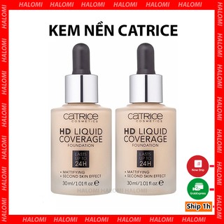 Kem Nền Catrice HD Liquid Coverage Last Upto 24h 30ml