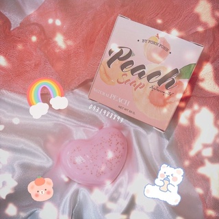 Soap Xà Phòng Đào Tắm Trắng Body Tẩy Tế Bào, Trắng Mịn Da