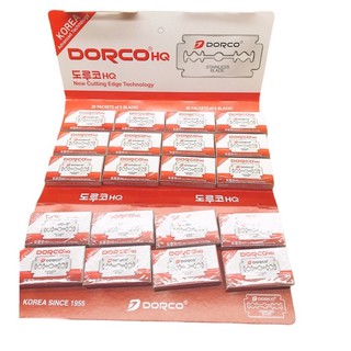 Hộp lưỡi lam DORCO HQ màu đỏ (1 vỉ 20 hộp )