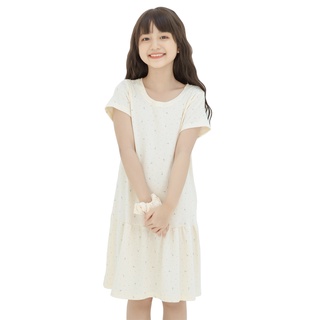 Váy Bé Gái Ngắn Tay 20-40 kg GUKID - Chất Liệu Thun COTTON - GK4