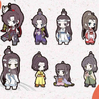 ( CS ) Móc khóa Ma Đạo Tổ Sư Lam Vong Cơ Ngụy Vô Tiện chibi anime móc khóa trong mica acrylic