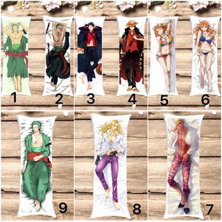 Gối dakimakura One Piece dài 40cm x 1m / Gối ôm One Piece luffy,ZôZ,sanji,