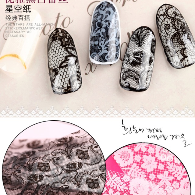 Foil vân ren