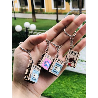 Móc khóa Hình máy ảnh treo chìa khóa, treo cặp, quà tặng cuteSiêu dễ thương