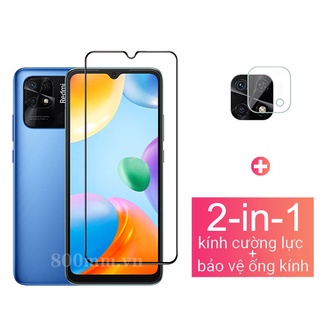 Ốp Điện Thoại Kính Cường Lực Cho Redmi 10C Note 11 Pro Plus 11S Poco M4 X4 F3 X3 Pro GT NFC 4G 5G